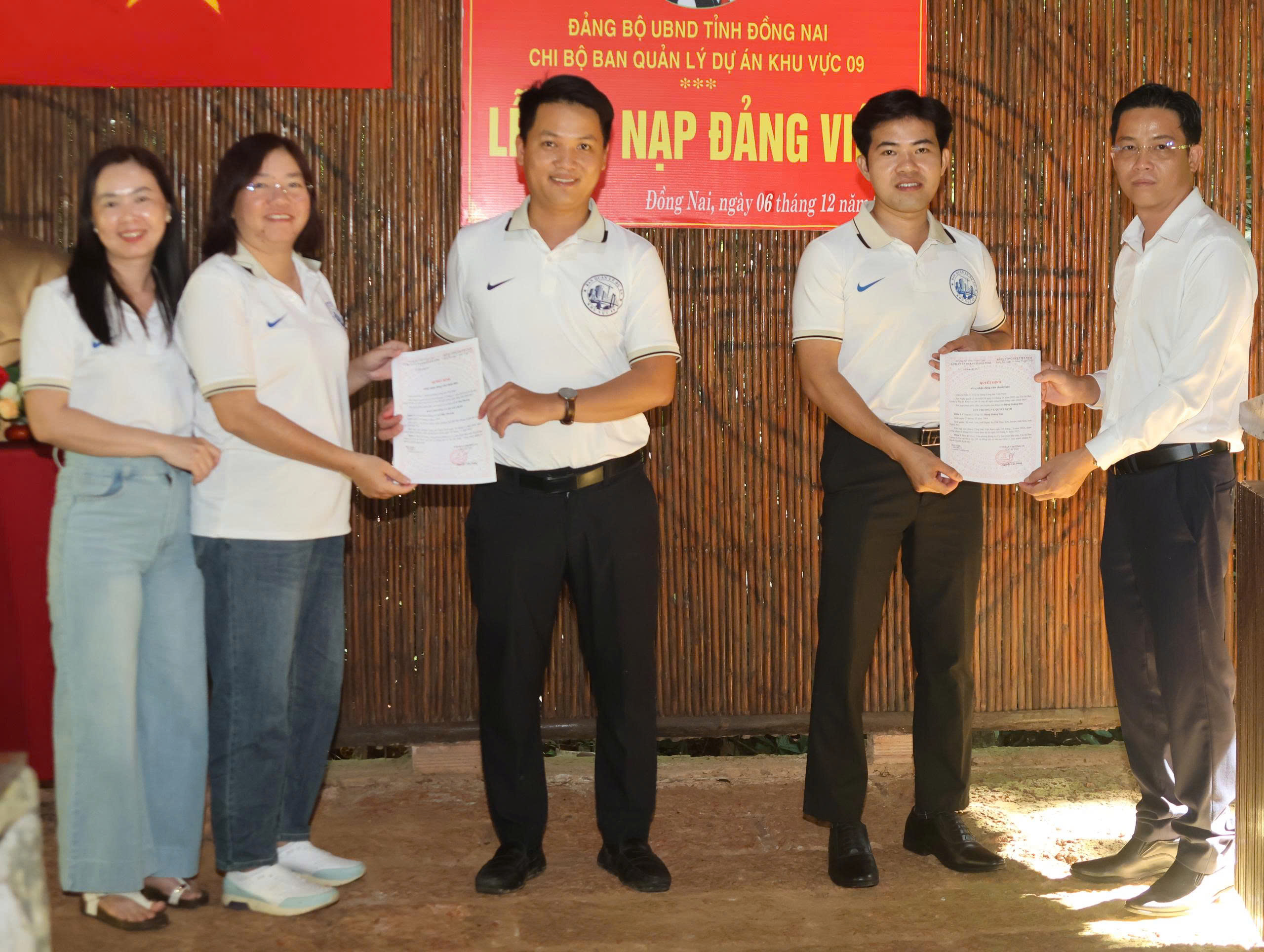 Tự hào khoảnh khắc kết nạp Đảng tại vùng căn cứ cách mạng lịch sử